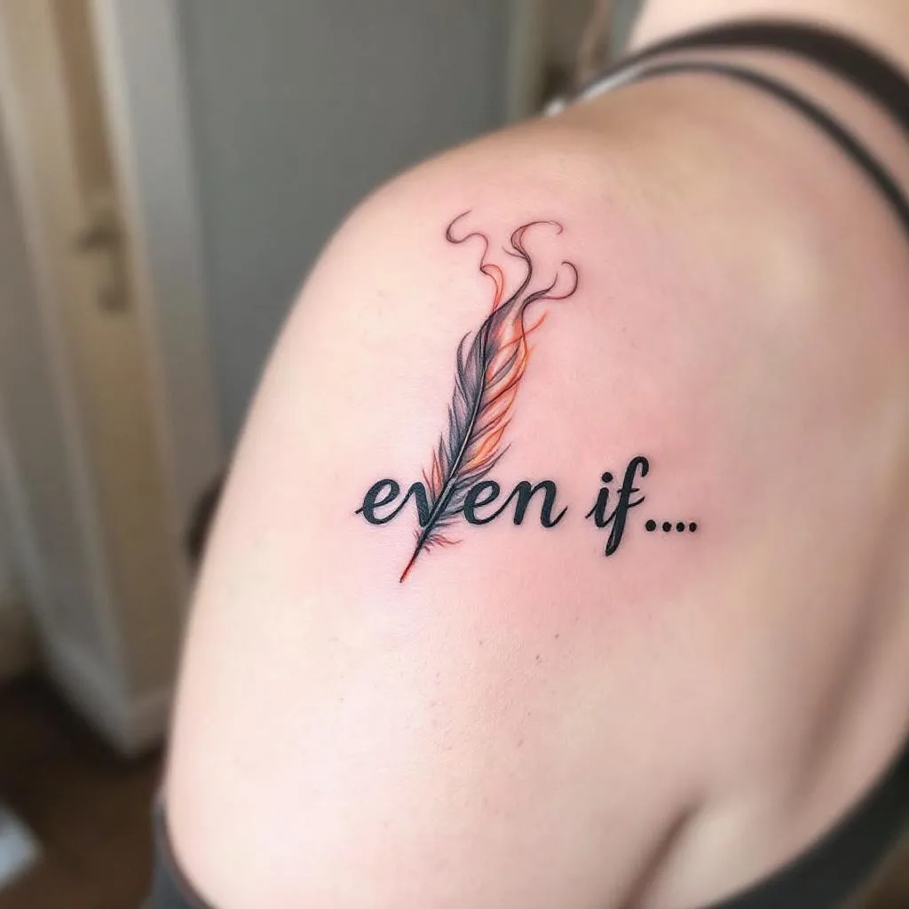 AI-generated tattoo design