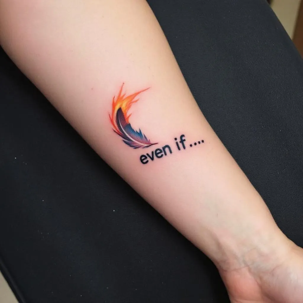 AI-generated tattoo design