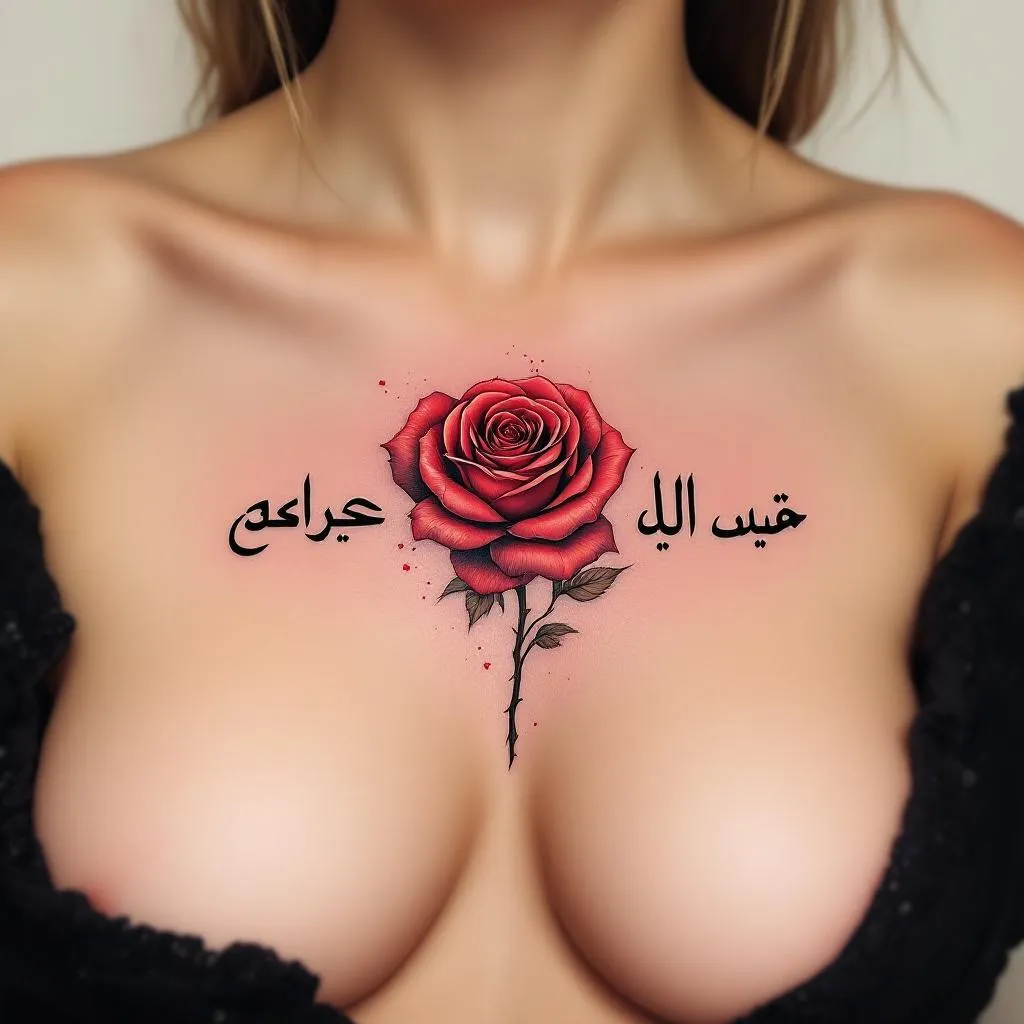 AI-generated tattoo design