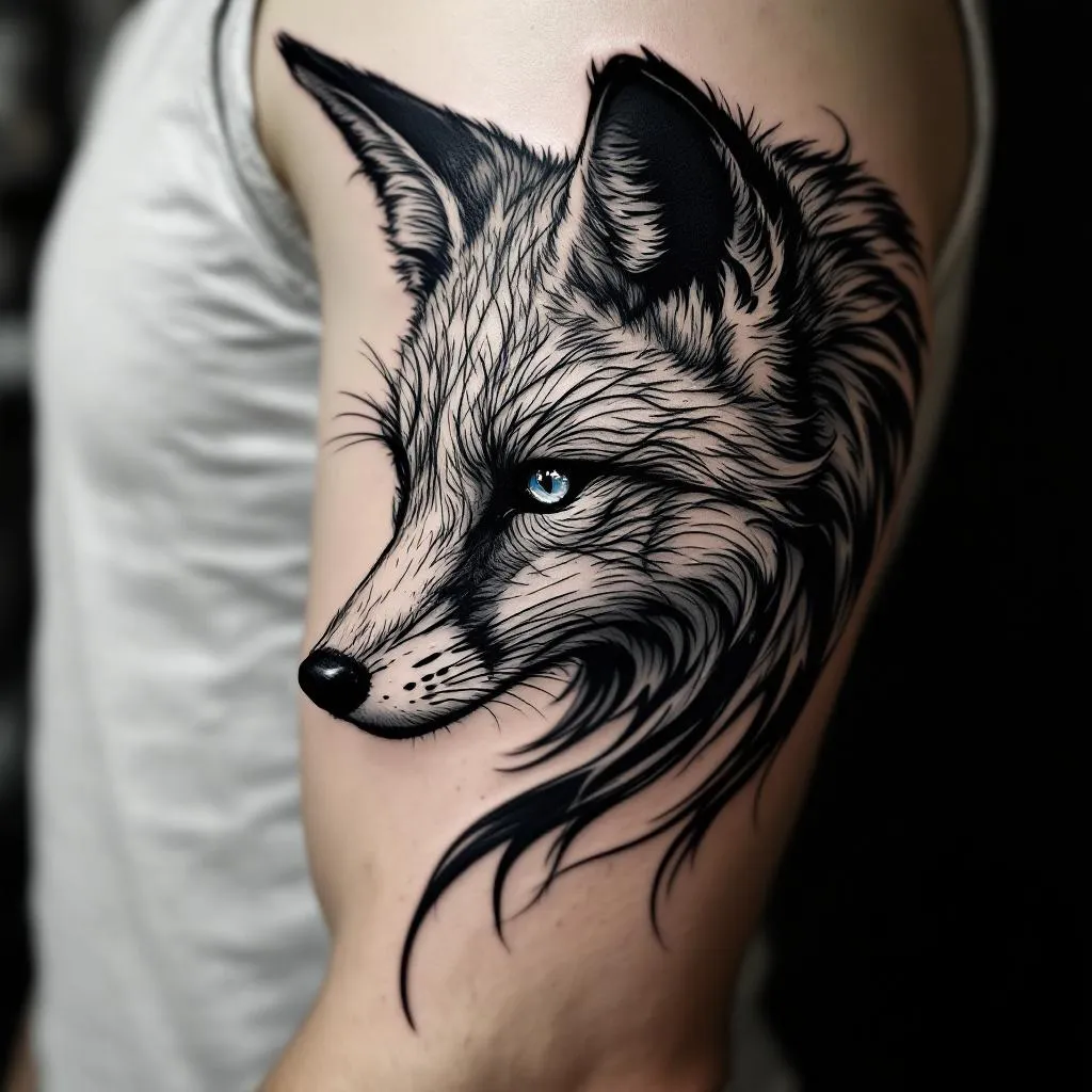 AI-generated tattoo design