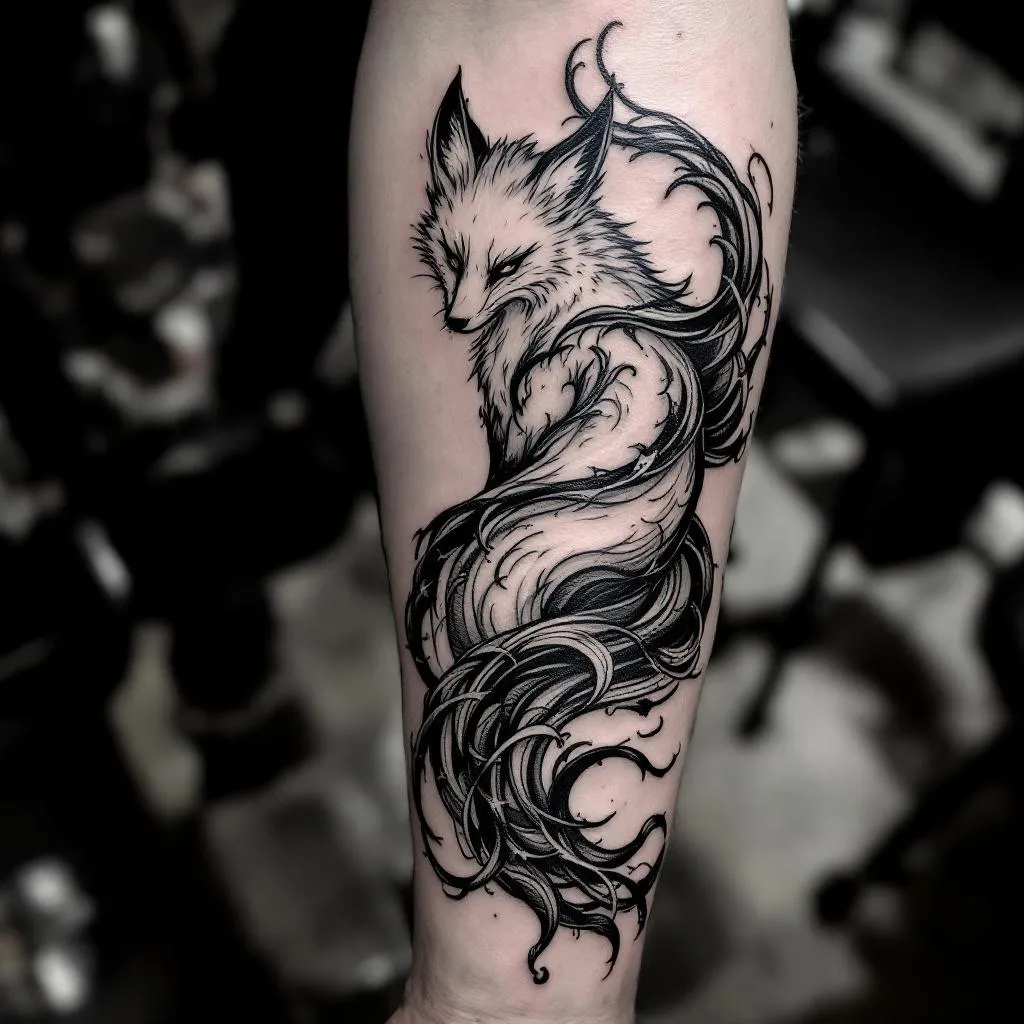 AI-generated tattoo design