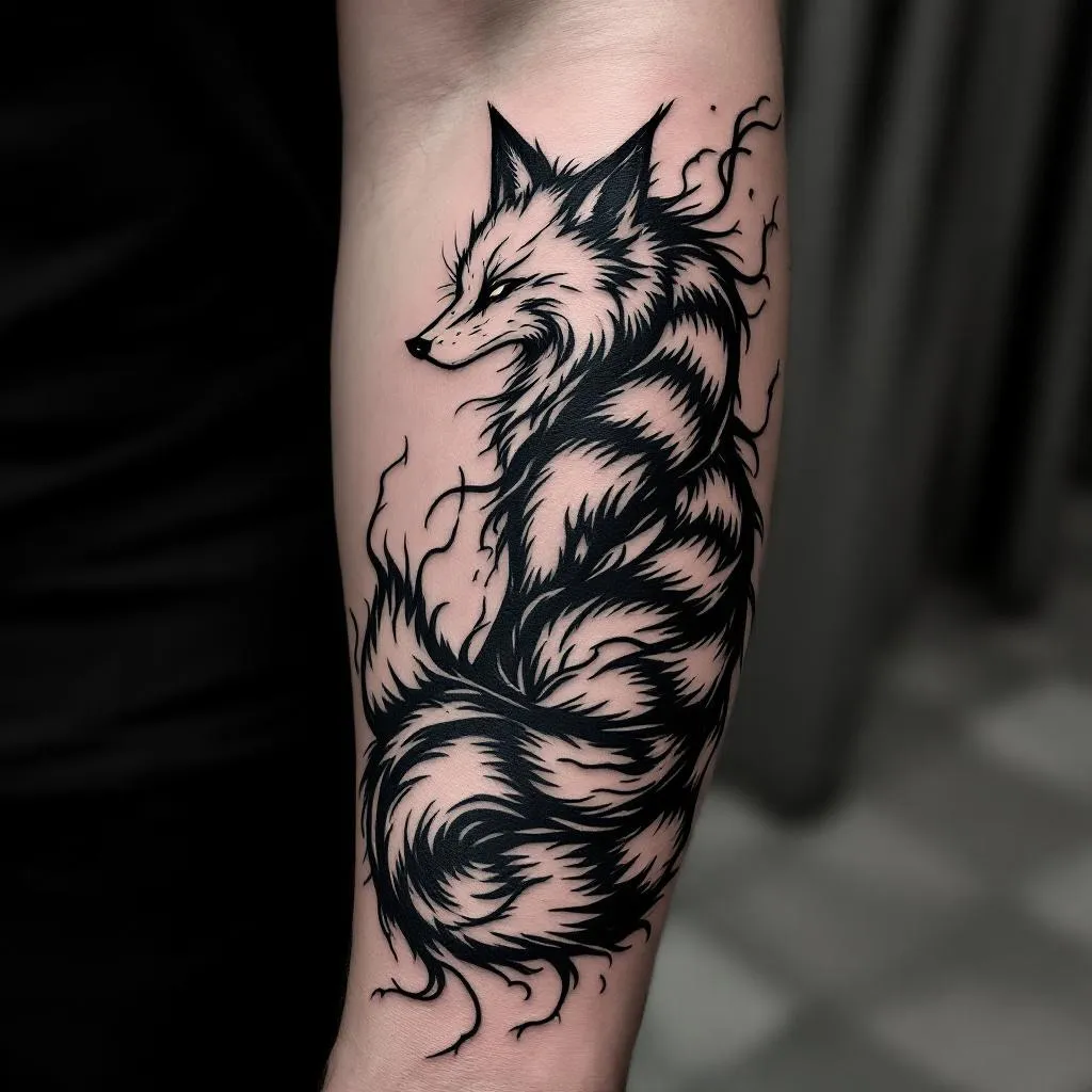 AI-generated tattoo design