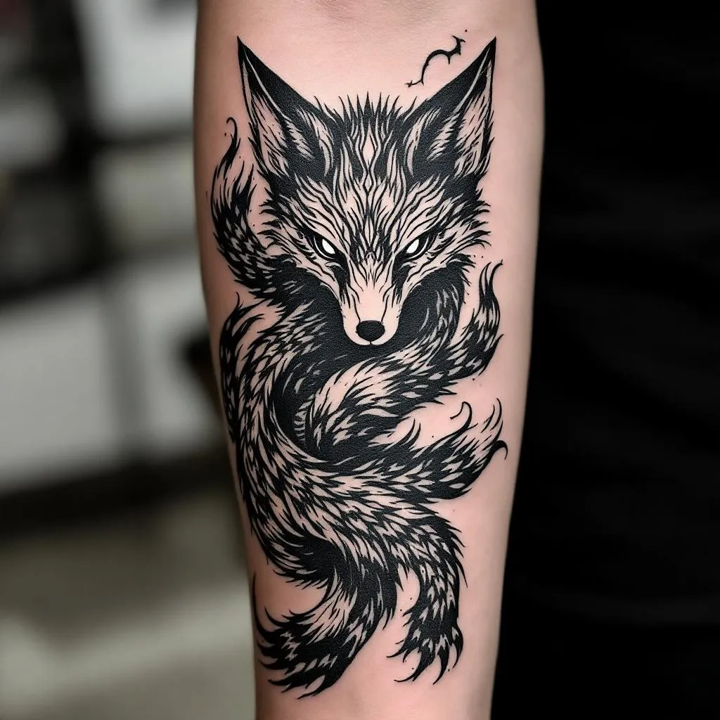 AI-generated tattoo design