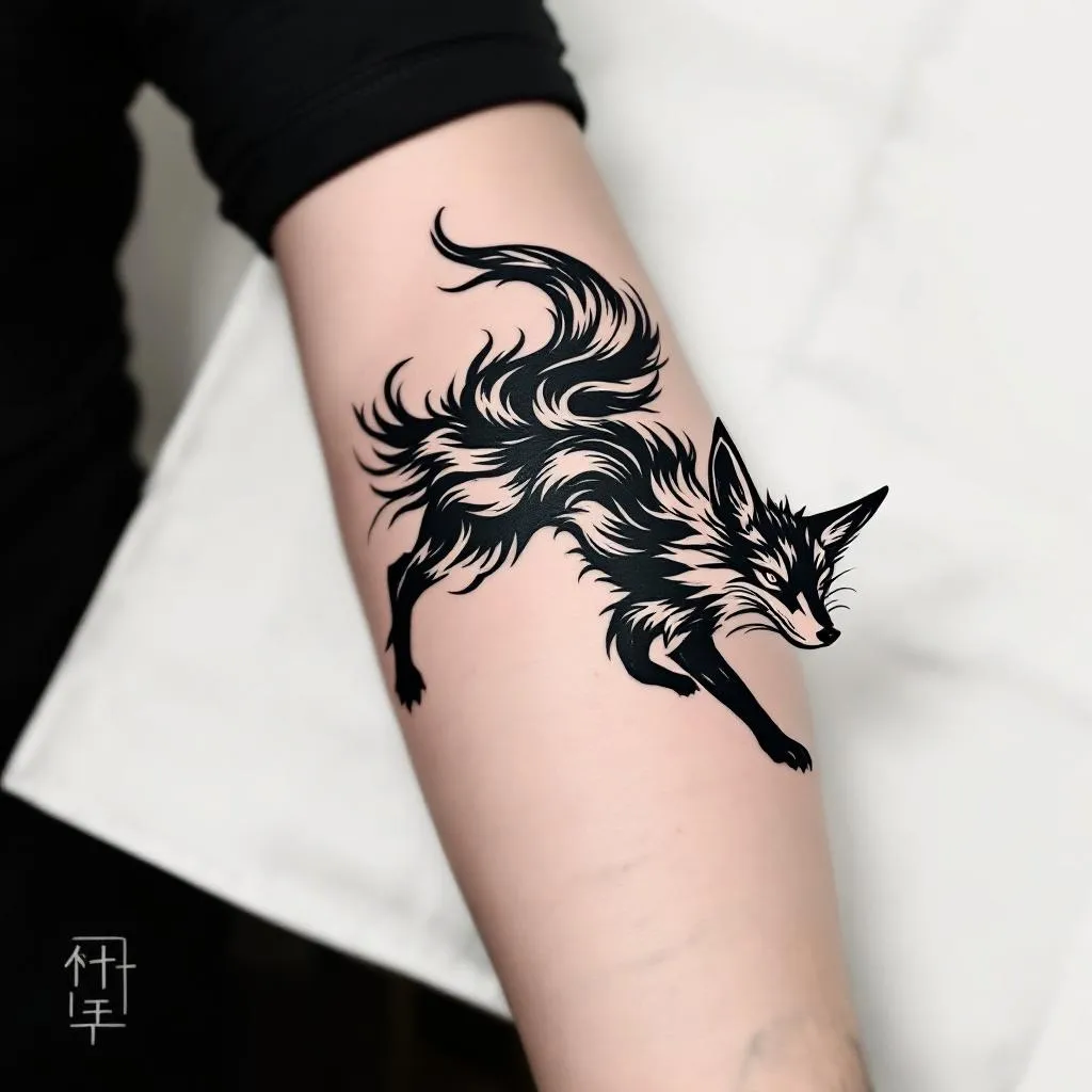 AI-generated tattoo design