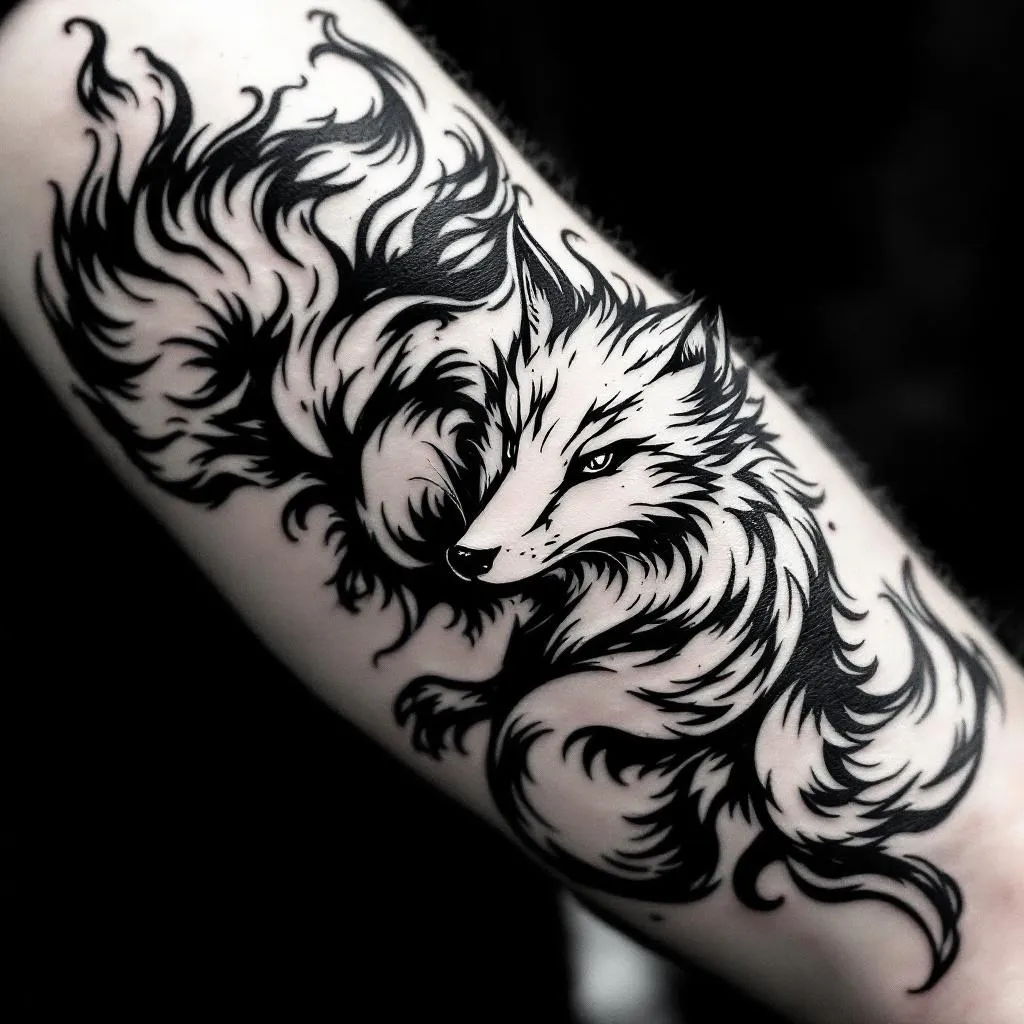 AI-generated tattoo design