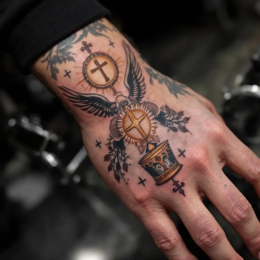 en la mano, quiero la eucaristía católica con sombra que me cubra hasta los nudillos 