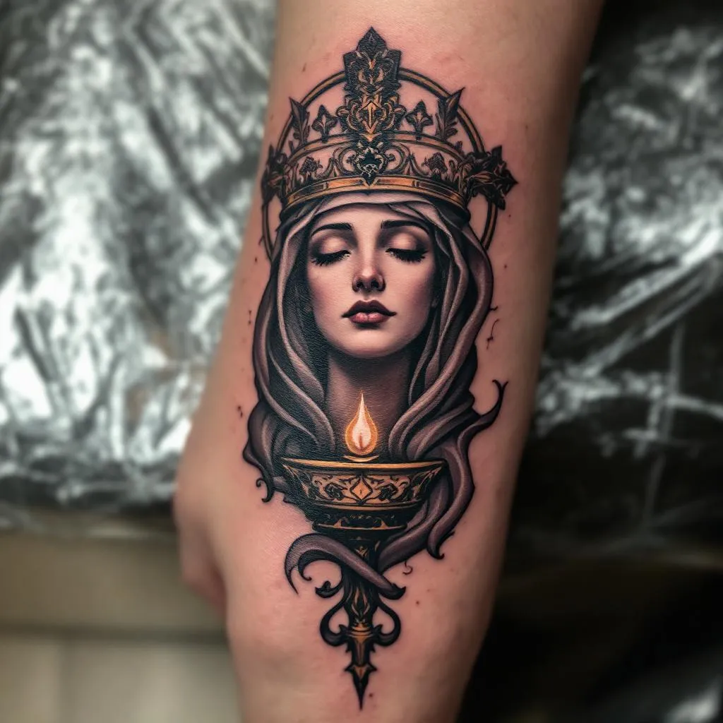 quiero esto en la mano que la cubra completa, la eucaristía católica con sombra y que me llegue la sombra hasta los nudillos y que no salga nada más solo la eucaristía y de forma redonda como la foto que envié 