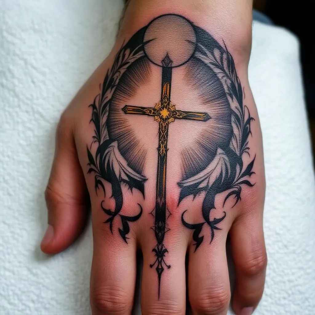 quiero esto en la mano que la cubra completa, la eucaristía católica con sombra y que me llegue la sombra hasta los nudillos y que no salga nada más solo la eucaristía y de forma redonda como la foto que envié QUE NO SALGA JESÚS NI OTRO RELIGIOSO SOLO LA EUCARISTÍA  