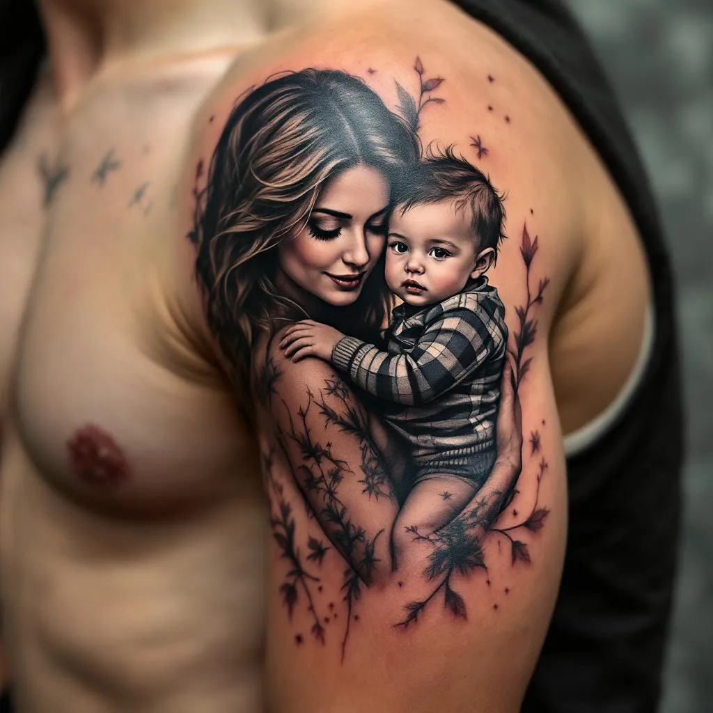 inner biceps wife and child 