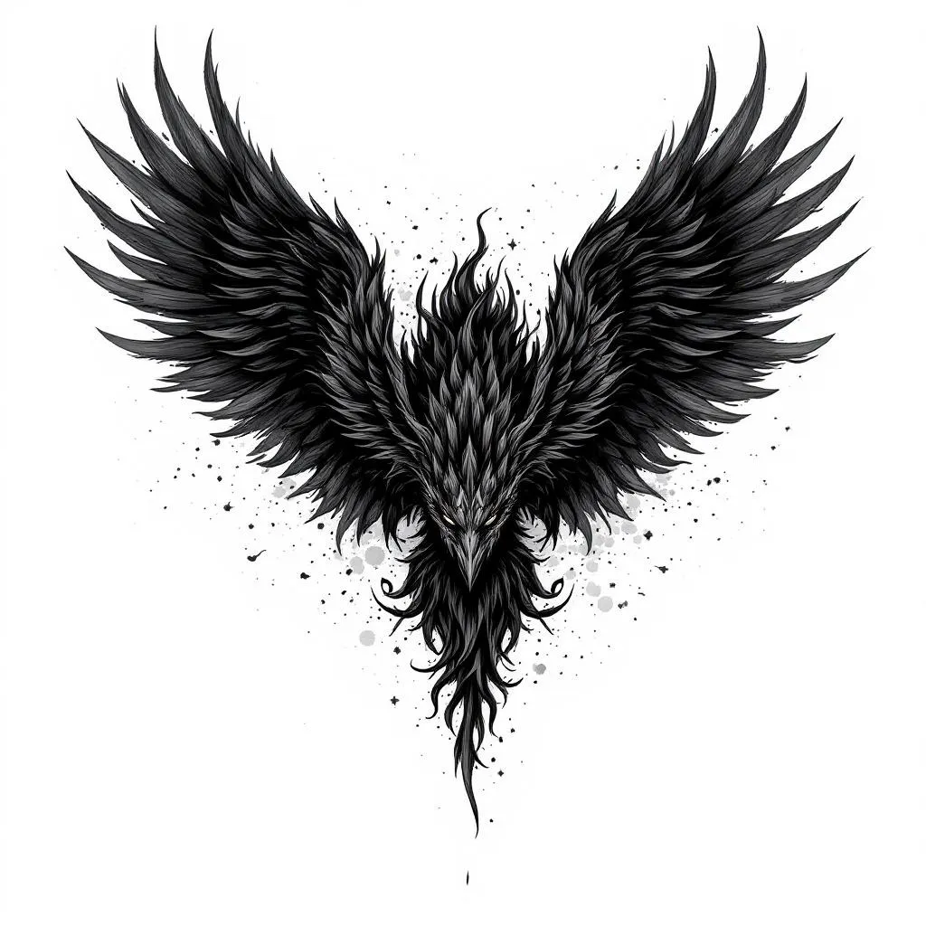 AI-Generated Design Tattoo