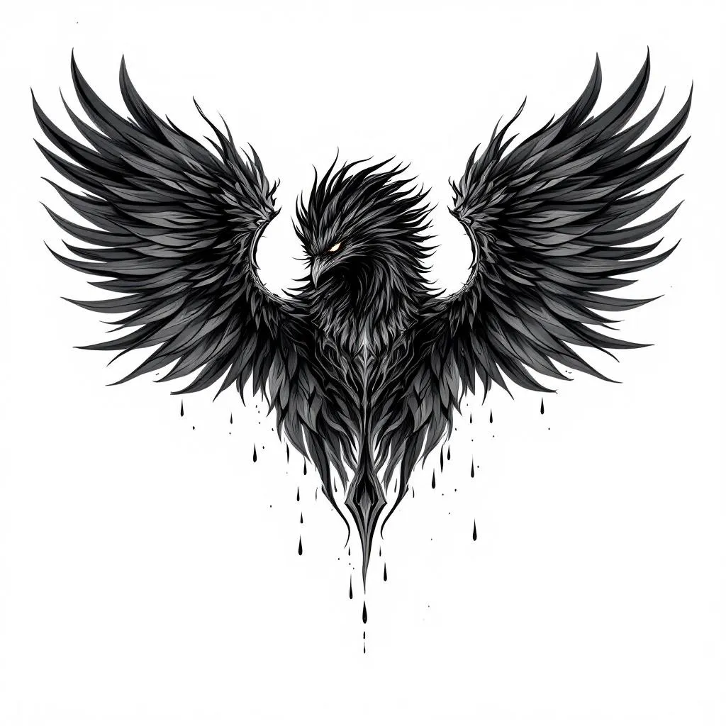 AI-Generated Design Tattoo